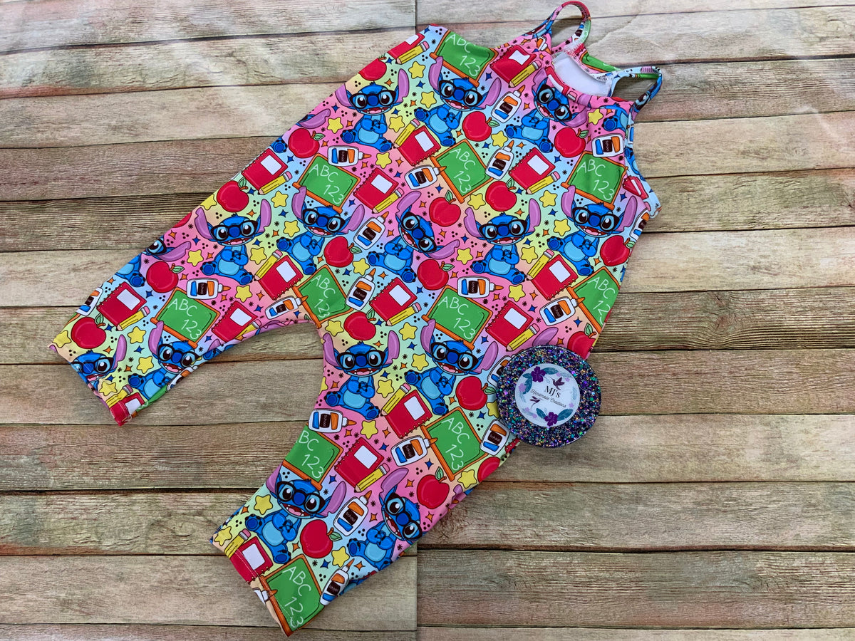 2T Stitch School Terran Romper