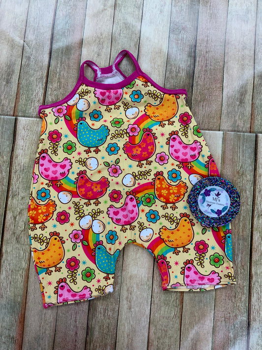 Custom Shortie Terran Romper