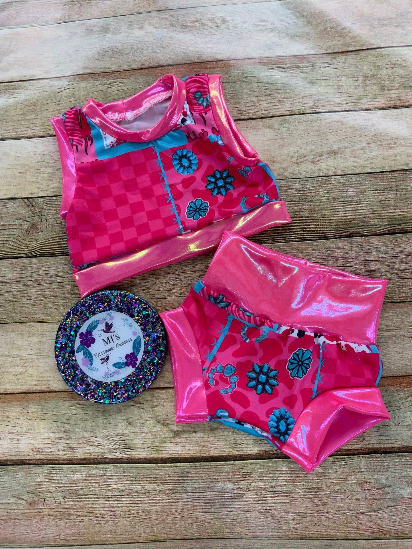 Custom Cropped Tank Top- TOP ONLY