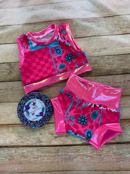 Custom Cropped Tank Top- TOP ONLY