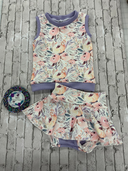 Custom Tank Top and Bummies Set