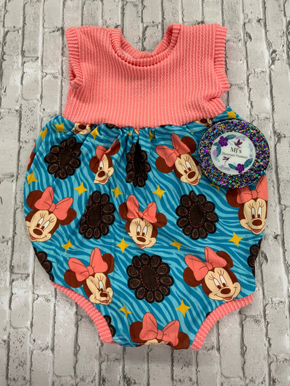 Custom Magnolia Bubble Bottom Romper