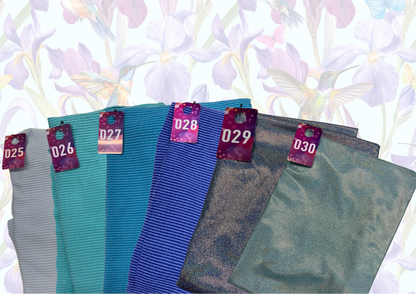 Fabric Options- Solids & Prints