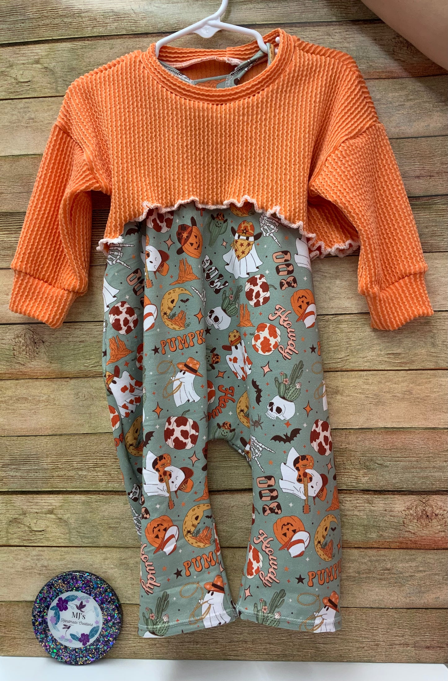 12-18 Months Terran Romper & Honey Top Set