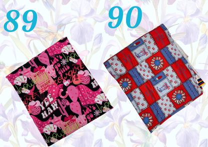 Fabric Options- Specialty Fabrics