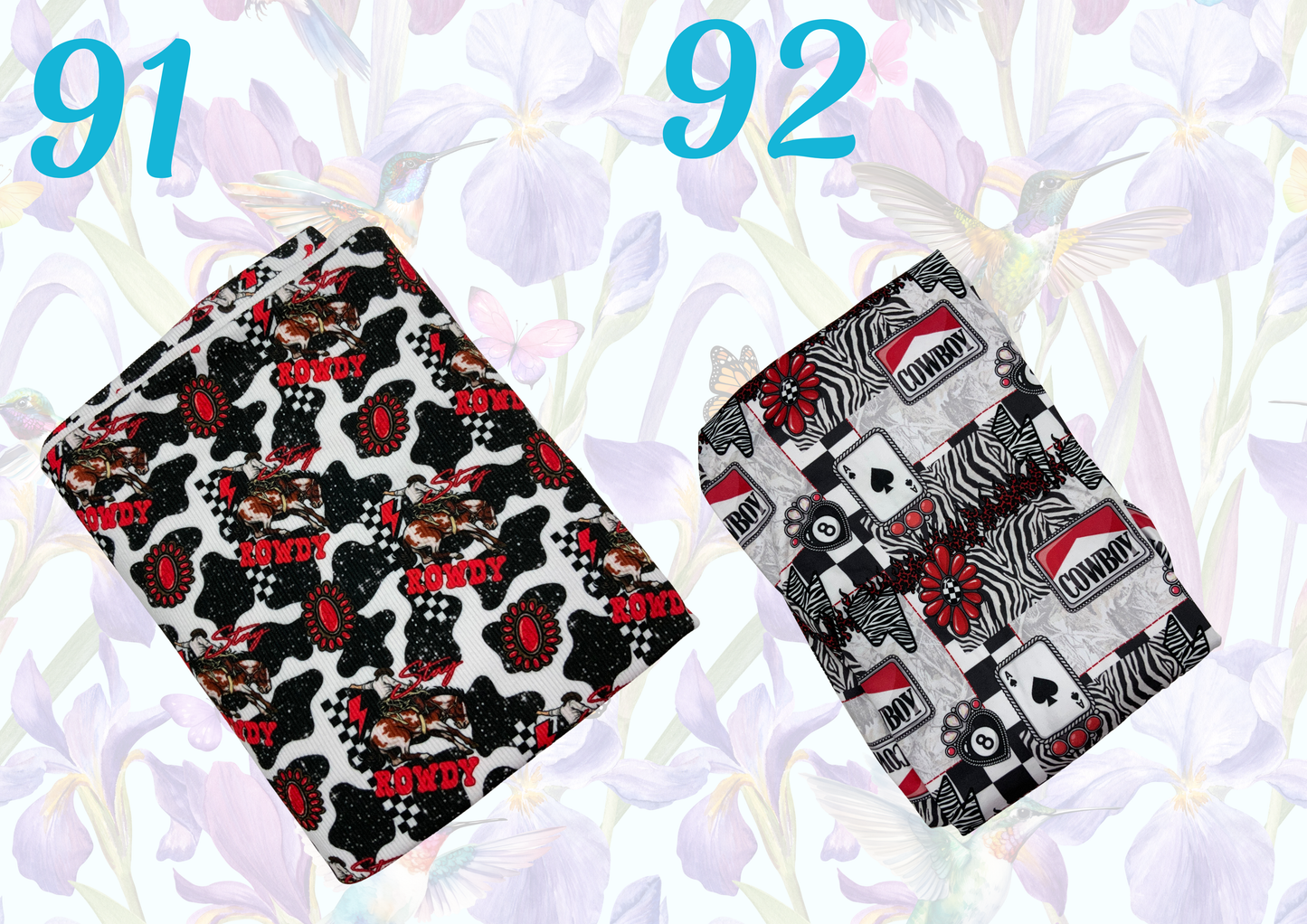 Fabric Options- Specialty Fabrics