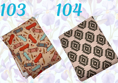 Fabric Options- Specialty Fabrics