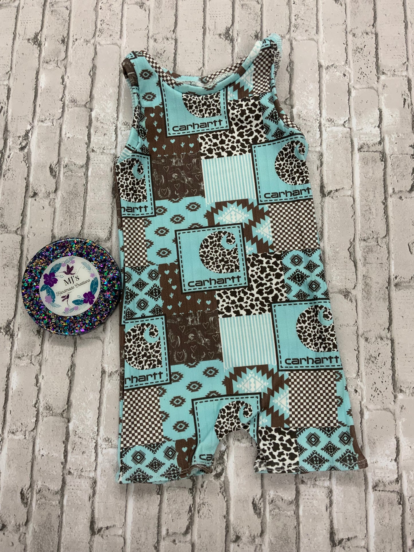 Custom Shortie Ollie Romper