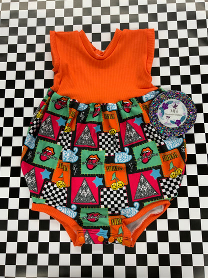 Custom Magnolia Bubble Bottom Romper