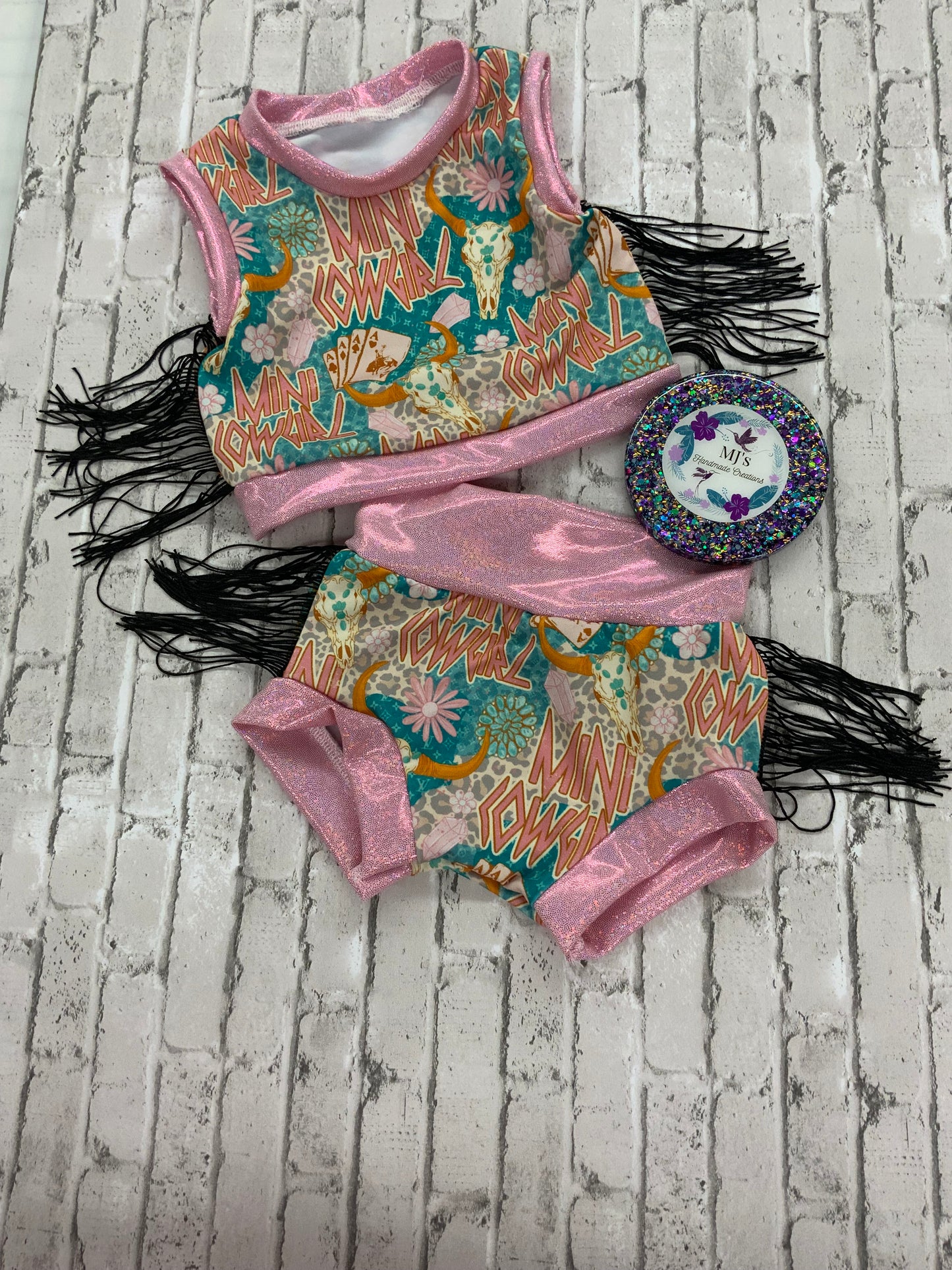 Custom Cropped Tank Top- TOP ONLY