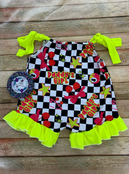 Custom Rose Romper